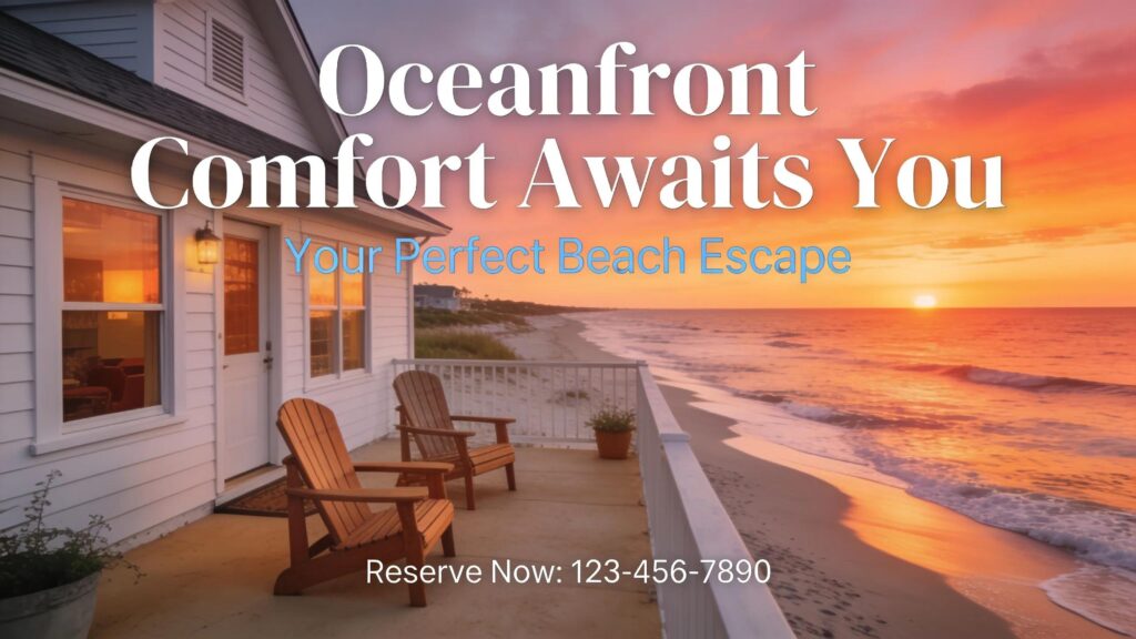 Oceanfront Comfort Awaits You
